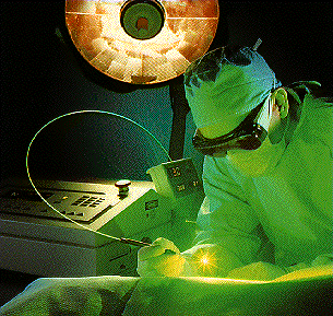 green laser
