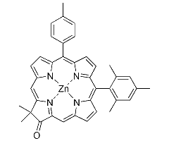 5,10-Diaryl Zn-Oxochlorin